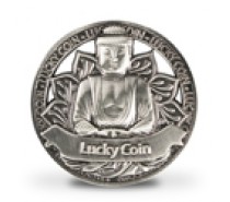 Geluksmunt: Lucky Coin (open munt)